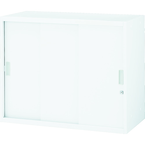 【別途送料あり】トラスコ中山(TRUSCO) TRUSCO ユニット型壁面書庫 スチール引違い3枚戸 H720 W色 【品番:USSW-7】|住設プロ 店