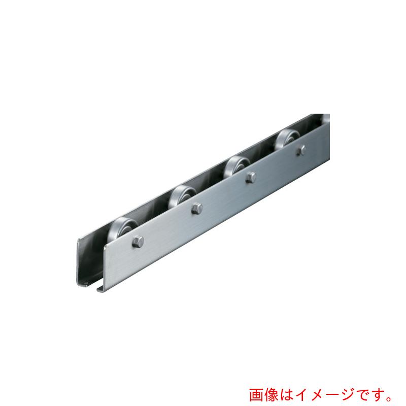 トラスコ中山（TRUSCO）　TRUSCO　ホイールコンベヤ　ＳＵＳ製Φ３８Ｘ１２　Ｐ１００ＸＬ２４００　【品番：V-38SUS-100-2400】｜住設プロ　店