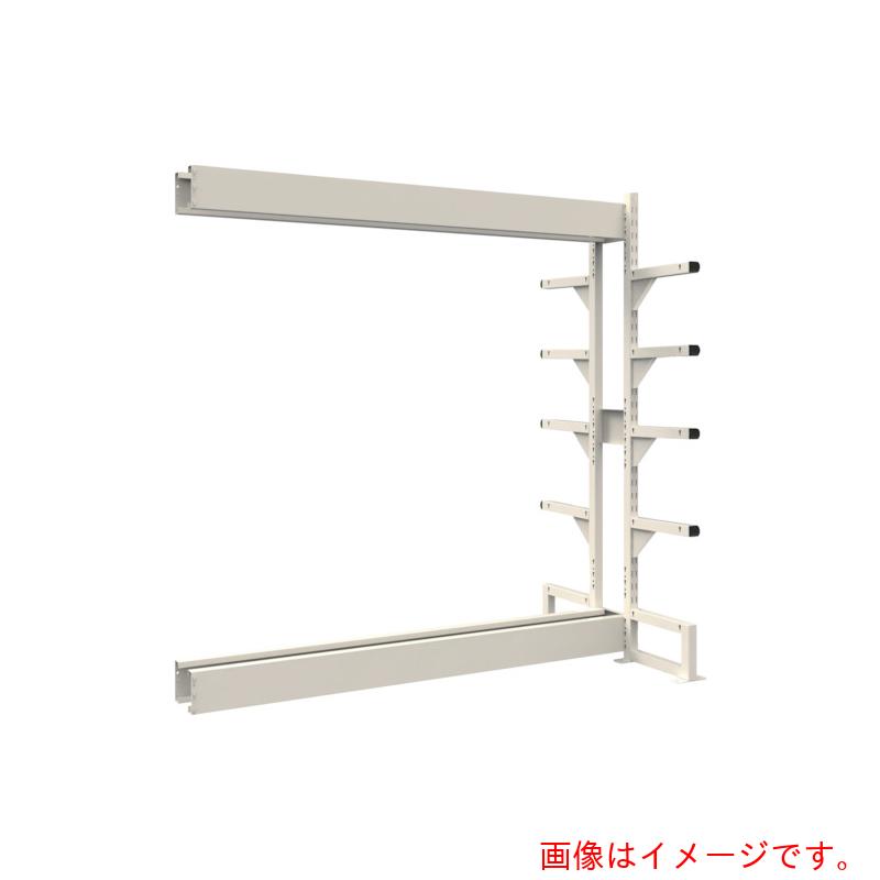【別途送料あり】トラスコ中山（TRUSCO）　TRUSCO　ボルトレス長尺保管棚Ｍ１．５　複式連結１８００Ｘ３００ＸＨ２４００　５段　【品番：VRM1.58635BW】｜住設プロ　店 39,847円
