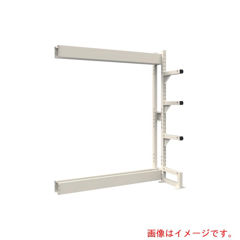 【別途送料あり】トラスコ中山（TRUSCO）　TRUSCO　ボルトレス長尺保管棚Ｍ３　単式連結１２００Ｘ４５０ＸＨ１５００　４段　【品番：VRM35454B】
