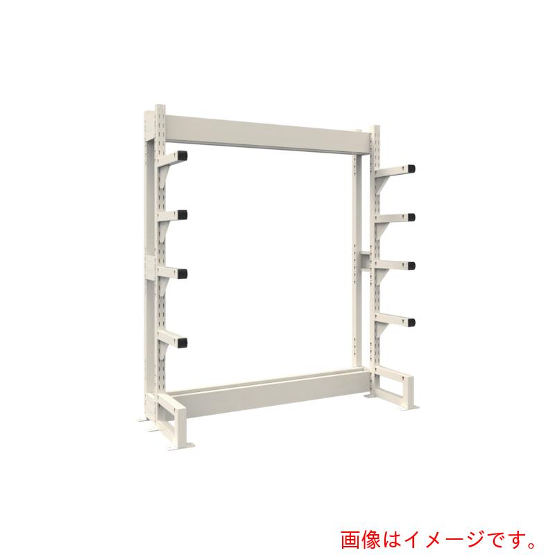 【別途送料あり】トラスコ中山（TRUSCO）　TRUSCO　ボルトレス長尺保管棚Ｍ３　単式基本１５００Ｘ３００ＸＨ２１００　５段　【品番：VRM37535】