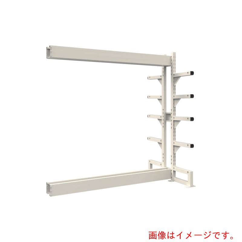 【別途送料あり】トラスコ中山（TRUSCO）　TRUSCO　ボルトレス長尺保管棚Ｍ３　複式連結１５００Ｘ４５０ＸＨ２４００　５段　【品番：VRM38555BW】｜住設プロ　店