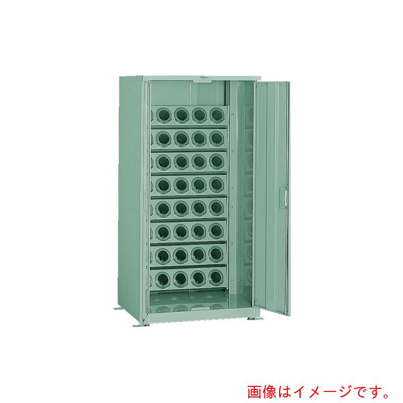 【別途貨物輸送あり】トラスコ中山（TRUSCO） TRUSCO ツーリング庫入れ庫 ホルダ５６個 スチール写真戸 鍵を掛ける付 ＢＴ４０ 【品番：VTL-1500D】