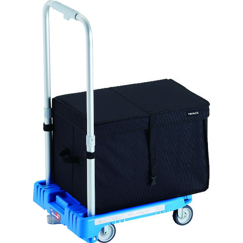 トラスコ中山(TRUSCO) TRUSCO 樹脂台車 カルティオミニ weego 省音車輪 ブルー ストッパー付 THブレーキ付 【品番:WP-2G-B-JS-THB】