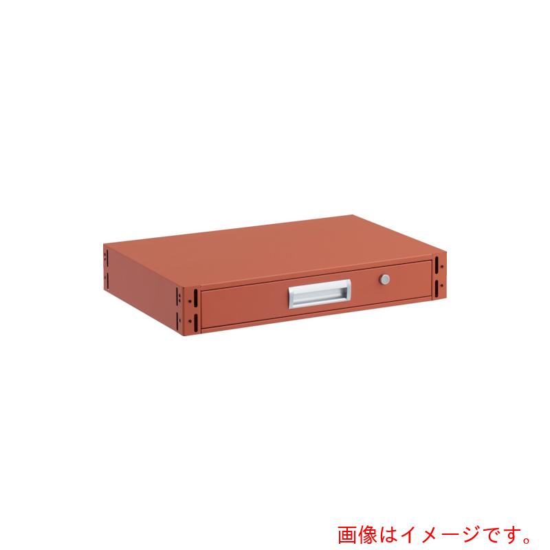 トラスコ中山（TRUSCO） 手道具手押し車 鷲 バーディワゴン用抽き出し１段 ６００Ｘ４００ ＯＲ色 【品番：EGW-64V-OR】