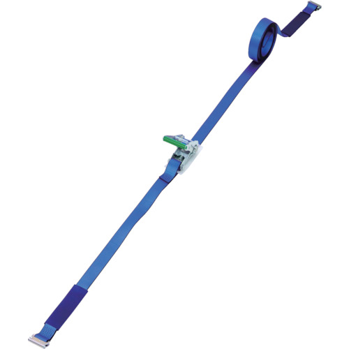 トラスコ中山（TRUSCO） 胴締め荷締機（ＪＩＳ判定基準品） ５０ＭＭ幅 ３３１ＫＧ Ｔ衣装手合い 【品番：LBTP-5050】 ベルト荷締機-花・ガーデン・DIY