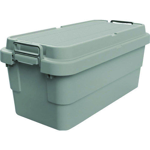 トラスコ中山（TRUSCO）　トランクカーゴ　フラット天板仕様　７０Ｌ　グレー　【品番：GYCF-70】