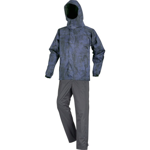 トラスコ中山（TRUSCO） ボンネットが回る雨合羽防寒伸ばすこと背広（上下仕掛ける）Ｍ 【品番：MAF-M】