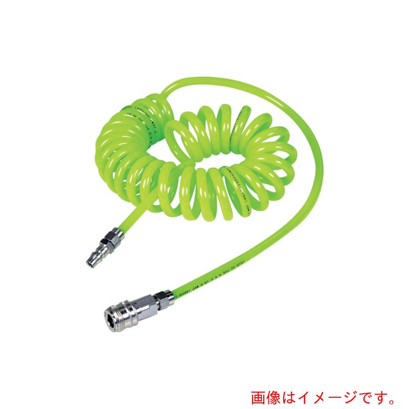 トラスコ中山（TRUSCO）　残圧除去カップリング付ホースキット　５×８　４Ｍ　【品番：PSHK58-4】