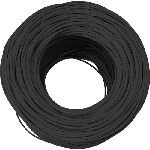 トラスコ中山（TRUSCO）　ＬＡＮケーブル　カテゴリ６　３００ｍ　黒　【品番：TUTP-CAT6-300BK】