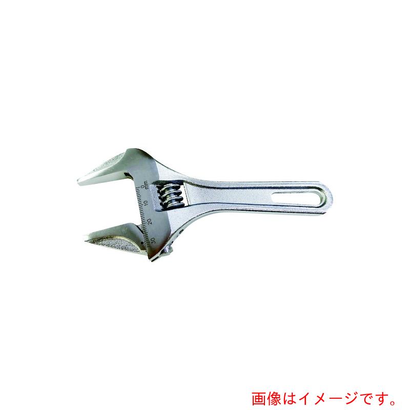 【メール便対応】トラスコ中山（TRUSCO）　軽量超ワイドモンキーレンチショートタイプ　５３ｍｍ　【品番：TWMW-53S】