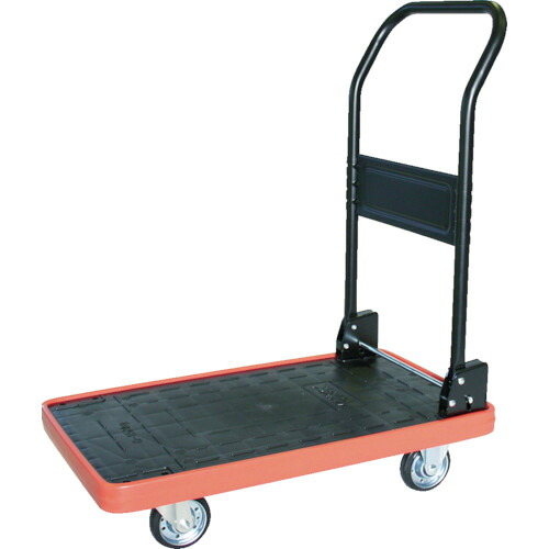 トラスコ中山（TRUSCO）　MKP樹脂製台車 折りたたみ式 716&times;436　【品番：MKP-151】｜住設プロ　店