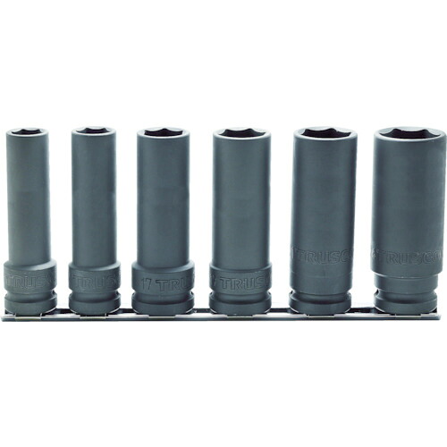 トラスコ中山（TRUSCO） 差しひびき用超ロングソケット仕かける 長さ100粍 【品番：T4-6SL-100-SET】 手動工具-DIY・工具