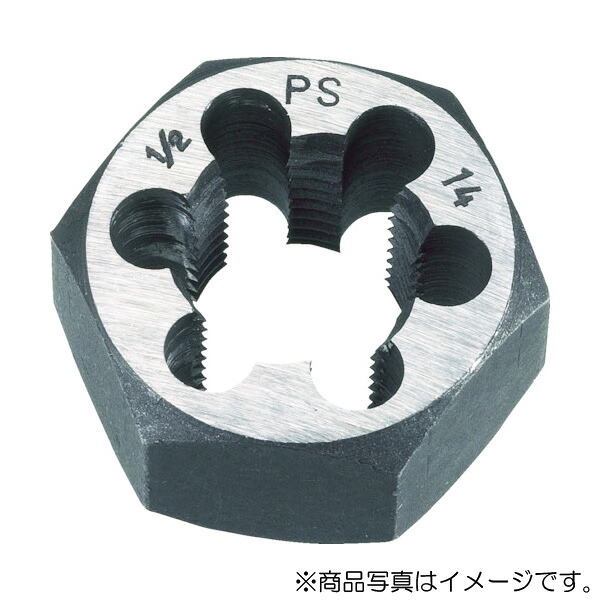 トラスコ中山（TRUSCO）　六角サラエナットダイス PS7/8-14　【品番：TD6-7/8PS14】