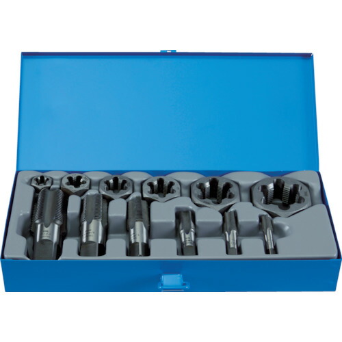 トラスコ中山（TRUSCO） 管用水道栓、六角サラエナットダイスPFねじ仕掛ける 【品番：THDT-PFSET】