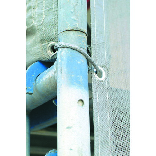 トラスコ中山（TRUSCO） 両面ハトメ 軽銀 10粍 2000組入 （袋入） 【品番：THP-A10C】