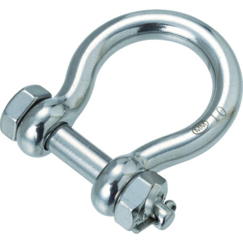 トラスコ中山（TRUSCO） ステンレス オタフクシャックル 呼び16mm 【品番：TOBS-16】