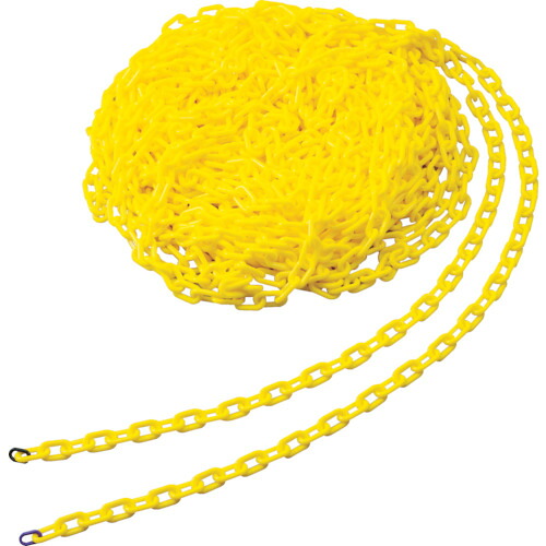 トラスコ中山（TRUSCO） プラチェーン 6MM×30M 黄色 【品番：TPC-6Y】
