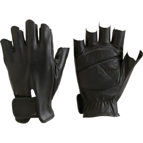 トラスコ中山（TRUSCO）　防振防滑手袋 ハーフフィンガー LLサイズ　【品番：TPG855-LL】