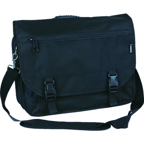 トラスコ中山（TRUSCO）　ツールバッグ 390×210×300 22ポケット ブラック色　【品番：TTB-400R-BK】