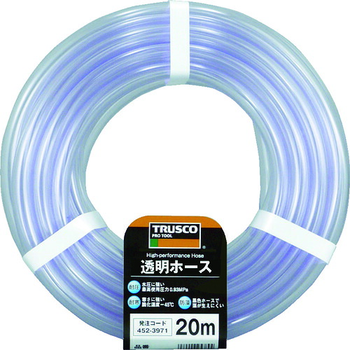 トラスコ中山(TRUSCO) 透明ホース15×18 20mカット 【品番:TTM-1518C20】