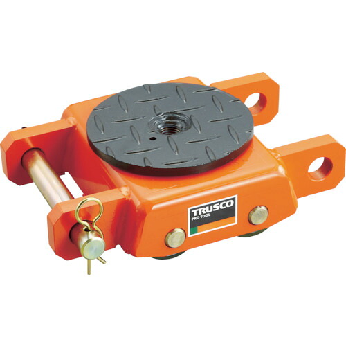 トラスコ中山（TRUSCO） オレンジ色巻き ウレタン拷問台付 標準尺度型 5TON 【品番：TUW-5S】