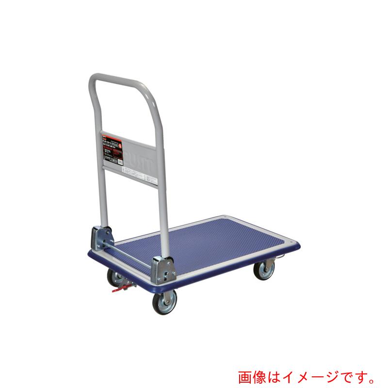トラスコ中山（TRUSCO） TRUSCO 押し付ける製手押し車 ドンキーカート 折畳 ４輪輪っかストッパー付 【品番：201NJKRS-4】