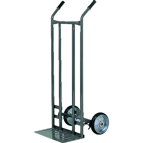 トラスコ中山(TRUSCO) TRUSCO スチールパイプ製二輪車 均等荷重250kg H1210 すくい板205×470 【品番:4011】|住設プロ 店