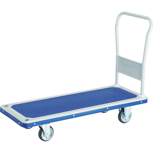 トラスコ中山(TRUSCO) TRUSCO プレス製台車 ドンキーカート 固定式1190×440 【品番:402N】|住設プロ 店