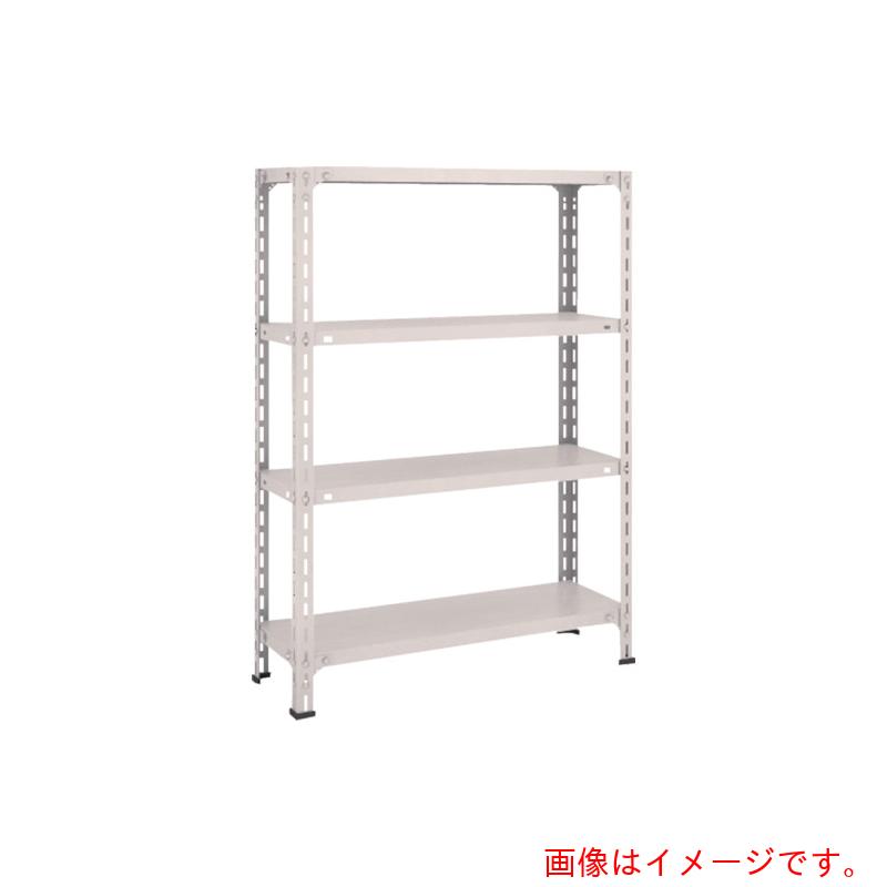 トラスコ中山（TRUSCO） TRUSCO スチール写真仕合わせ 軽さ棚開放的型 Ｗ８７５ＸＤ３００ＸＨ１２００ ４段 ネオ薄墨色 【品番：43V-14】