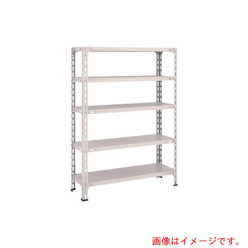 トラスコ中山(TRUSCO) TRUSCO スチールラック 軽量棚開放型 W875XD300XH1200 5段 ネオグレー 【品番:43V-15】|住設プロ 店