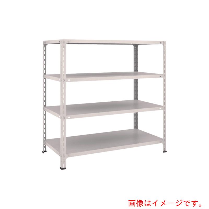 【別途送料あり】トラスコ中山（TRUSCO）　TRUSCO　スチールラック　軽量棚開放型　Ｗ１２００ＸＤ６００ＸＨ１２００　４段　ネオグレー　【品番：44W-14】｜住設プロ　店
