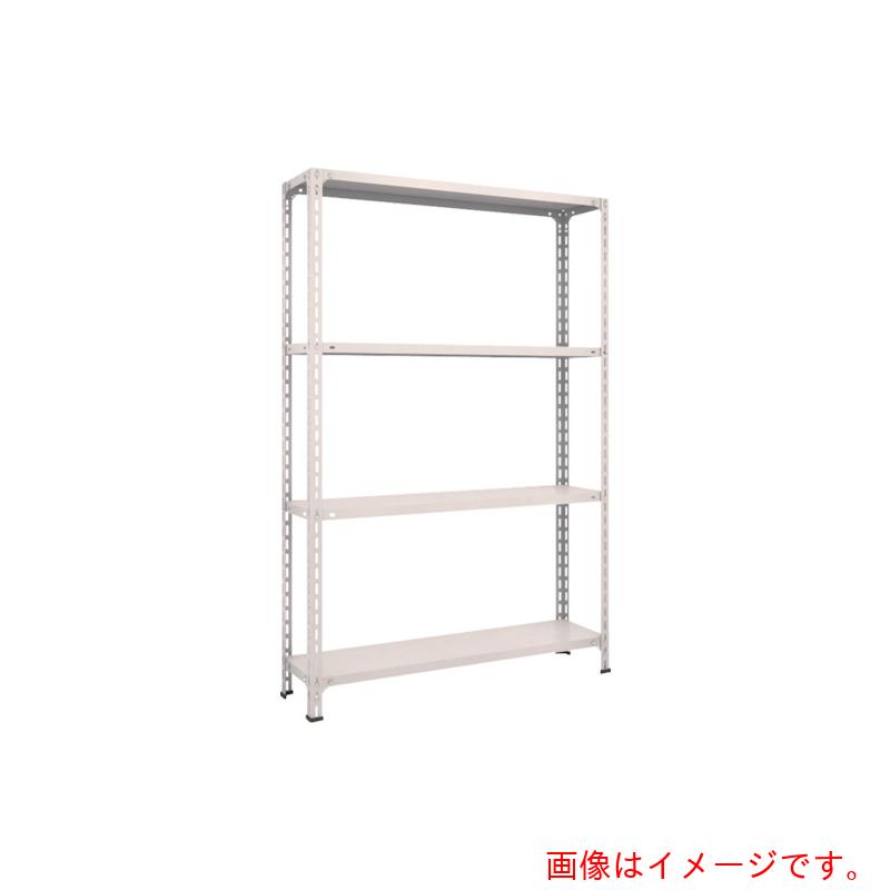 トラスコ中山(TRUSCO) TRUSCO スチールラック 軽量棚開放型 W1200XD300XH1800 4段 ネオグレー 【品番:64V-14】