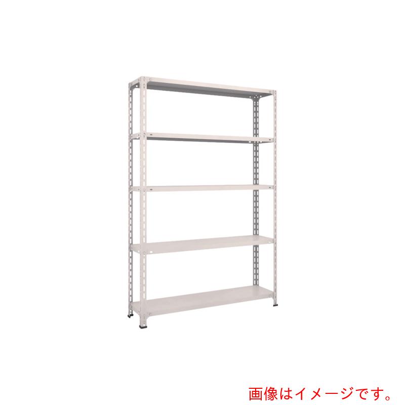 【別途貨物輸送あり】トラスコ中山（TRUSCO） TRUSCO スチール写真仕合わせ 軽さ棚開放的型 Ｗ１２００ＸＤ３００ＸＨ１８００ ５段 ネオ薄墨色 【品番：64V-15】