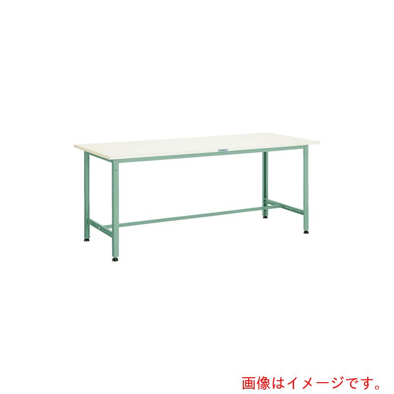 【別途貨物輸送あり】トラスコ中山（TRUSCO） TRUSCO 軽掛け目やり方台（３００ｋｇ）ＡＥ型 １５００Ｘ６００ＸＨ７４０ 根本原理手合い 緑であること色 【品番：AE-1560】