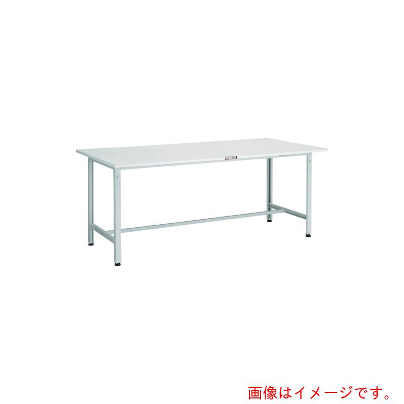 【別途貨物輸送あり】トラスコ中山（TRUSCO） TRUSCO 軽掛け目やり方台（３００ｋｇ）ＡＥ型 １５００Ｘ６００ＸＨ７４０ 根本原理手合い 白いこと色 【品番：AE-1560 W】