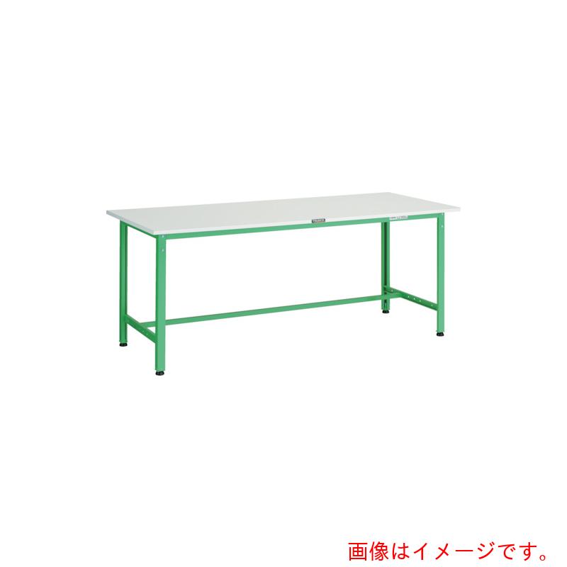 【別途貨物輸送あり】トラスコ中山（TRUSCO） TRUSCO 軽掛け目やり方台（３００ｋｇ）ＡＥ型 １５００Ｘ６００ＸＨ７４０ 根本原理手合い 若い衆緑であること色 【品番：AE-1560 YG】