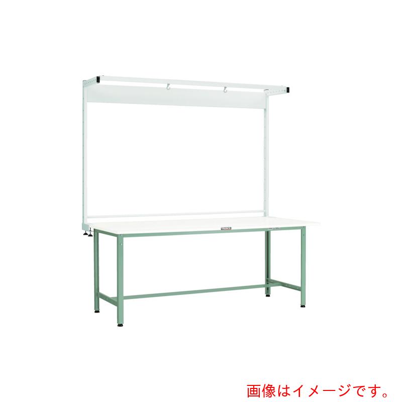 【別途送料あり】トラスコ中山（TRUSCO）　TRUSCO　軽荷重作業台（３００ｋｇ）ＡＥ型　１８００Ｘ９００ＸＨ１９４８（全高）　ツールハンガー付　ホワイト色　【品番：AE-1809THNW】