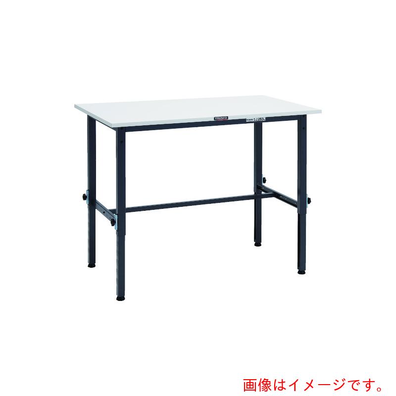 【別途送料あり】トラスコ中山(TRUSCO) TRUSCO 軽荷重作業台高さ調節式(150kg)AEM型 1200X900XH650~950 基本タイプ ダークグレー色 【品番:AEM-1209 DG】|住設プロ 店