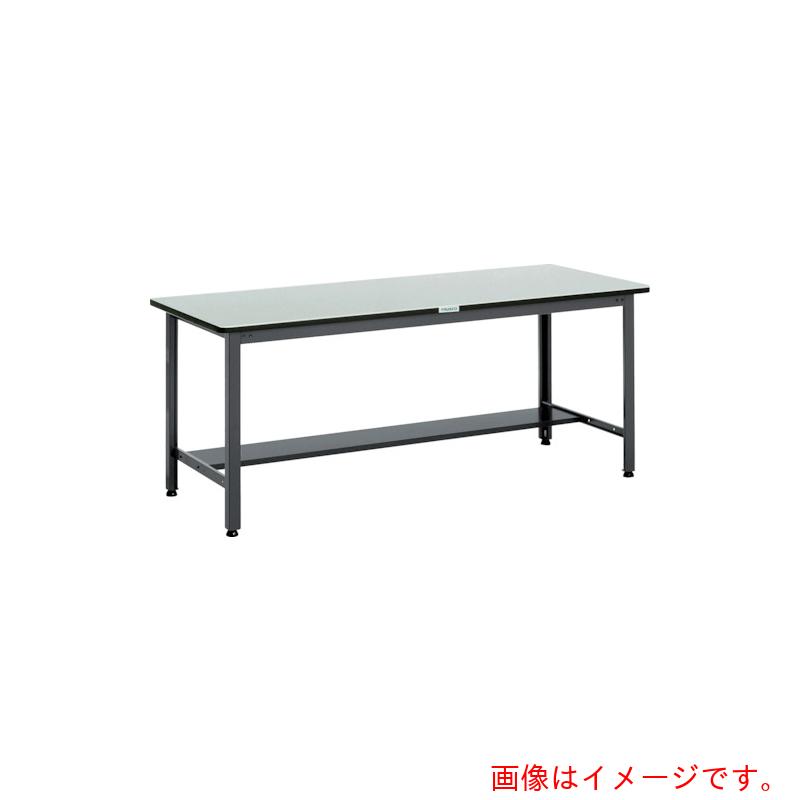 トラスコ中山（TRUSCO）　TRUSCO　中荷重作業台（５００ｋｇ）ＡＥＷ型　９００Ｘ７５０ＸＨ７４０　基本タイプ　ダークグレー色　【品番：AEWR-0975】