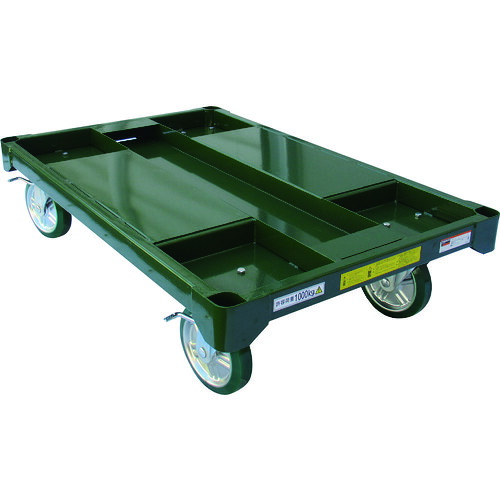 【別途送料あり】トラスコ中山（TRUSCO）　TRUSCO　長尺用台車　１２０７Ｘ７６７ＸＨ１２２０　単管無し　【品番：ALC10-712NP】