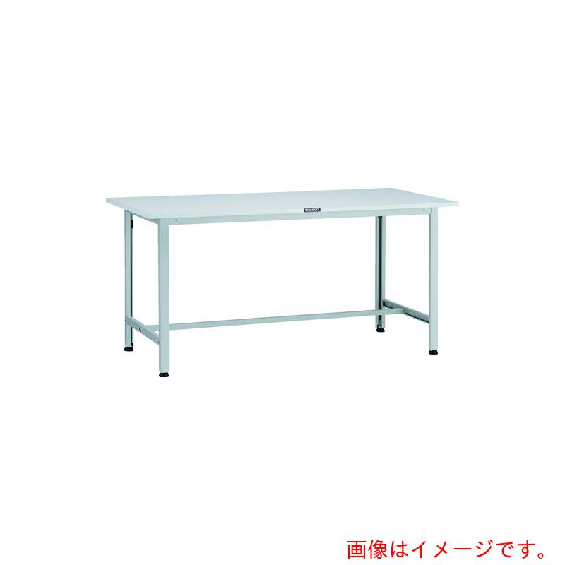 トラスコ中山(TRUSCO) TRUSCO 軽荷重作業台(200kg)AO型 1500X600XH740 基本タイプ ホワイト色 【品番:AO-1560】|住設プロ 店
