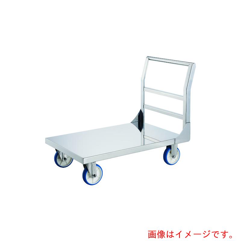 【別途送料あり】トラスコ中山（TRUSCO）　TRUSCO　ステンレス台車　オールＳＵＳ台車９００Ｘ６００　耐寒仕様　キャスターストッパー付　【品番：ASUD-2CS】｜住設プロ　店