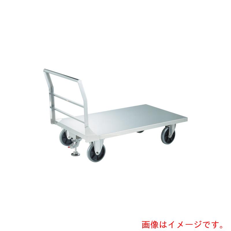 トラスコ中山（TRUSCO） TRUSCO オールステンレス鋼手押し車８００Ｘ４５０ ストッパー付 【品番：ASUD-3S】 DIY・工具-物流・運搬器具-花・ガーデン・DIY