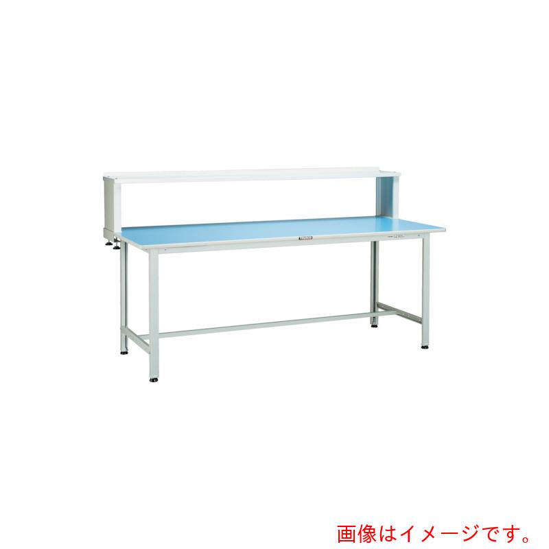 【別途貨物輸送あり】トラスコ中山（TRUSCO） TRUSCO 軽掛け目御役目台（１８０ｋｇ）ＢＯ型 １５００Ｘ７５０ＸＨ１０４４（全高） 上棚付 白いこと色 【品番：BOR-1575YURB】