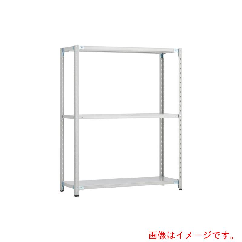 トラスコ中山（TRUSCO）　TRUSCO　ＣＢ型セミボルトレス軽中量棚　１５００Ｘ４５０ＸＨ１２００　３段　ＷＧ色　【品番：CB-4543-WG】