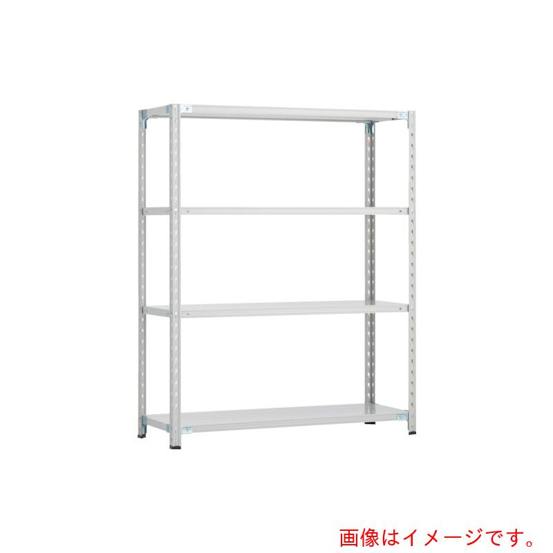 トラスコ中山（TRUSCO） TRUSCO ＣＢ型セミボルトレス軽中量棚 １５００Ｘ３００ＸＨ１５００ ４段 ＷＧ色 【品番：CB-5534-WG】