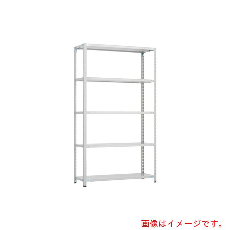 【別途送料あり】トラスコ中山（TRUSCO）　TRUSCO　ＣＢ型セミボルトレス軽中量棚　１８００Ｘ４５０ＸＨ２１００５段　ＷＧ色　【品番：CB-7645-WG】｜住設プロ　店