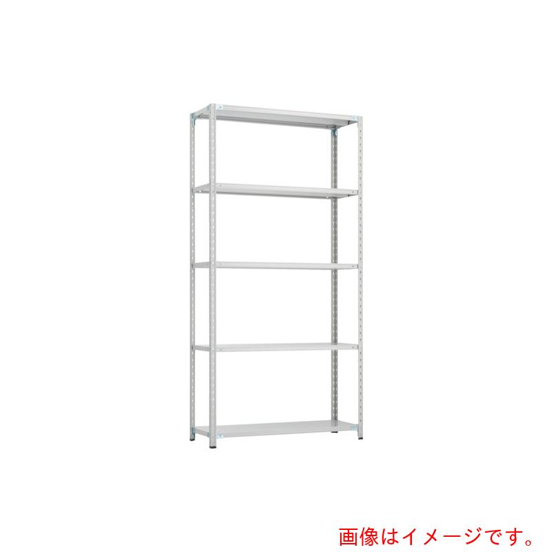 【別途送料あり】トラスコ中山（TRUSCO）　TRUSCO　ＣＢ型セミボルトレス軽中量棚　１２００Ｘ６００ＸＨ２４００　５段　ＷＧ色　【品番：CB-8465-WG】｜住設プロ　店