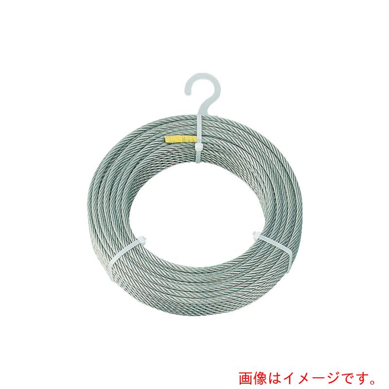 【別途送料あり】トラスコ中山（TRUSCO）　TRUSCO　ステンレスワイヤロープ　Φ６．０ｍｍＸ２００ｍ　【品番：CWS-6S200】